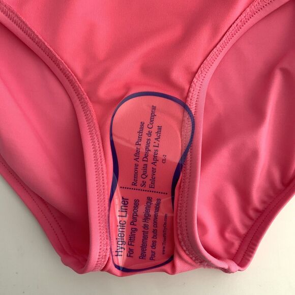 Kate Spade Swim Bikini Meadow Pink Scalloped Hipster Bottom L - Picture 5 of 9